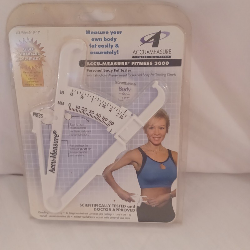 ACCU MEASURE Fitness 3000 Personal Body Fat Tester Caliper