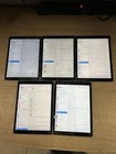 lot 5 Apple iPad Pro 12.9" (A1671) – 256 Go – Wi-Fi + 4G – Écran intact, tactile