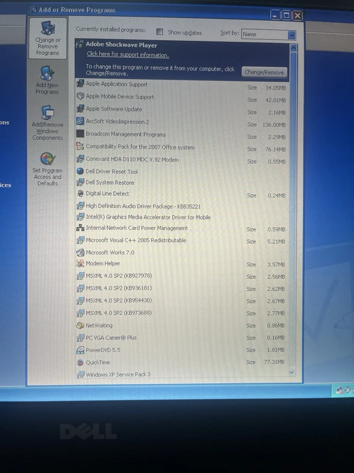Dell Inspiron 1300 Intel Celeron M 1.60 GHz Laptop - Image 2 of 3
