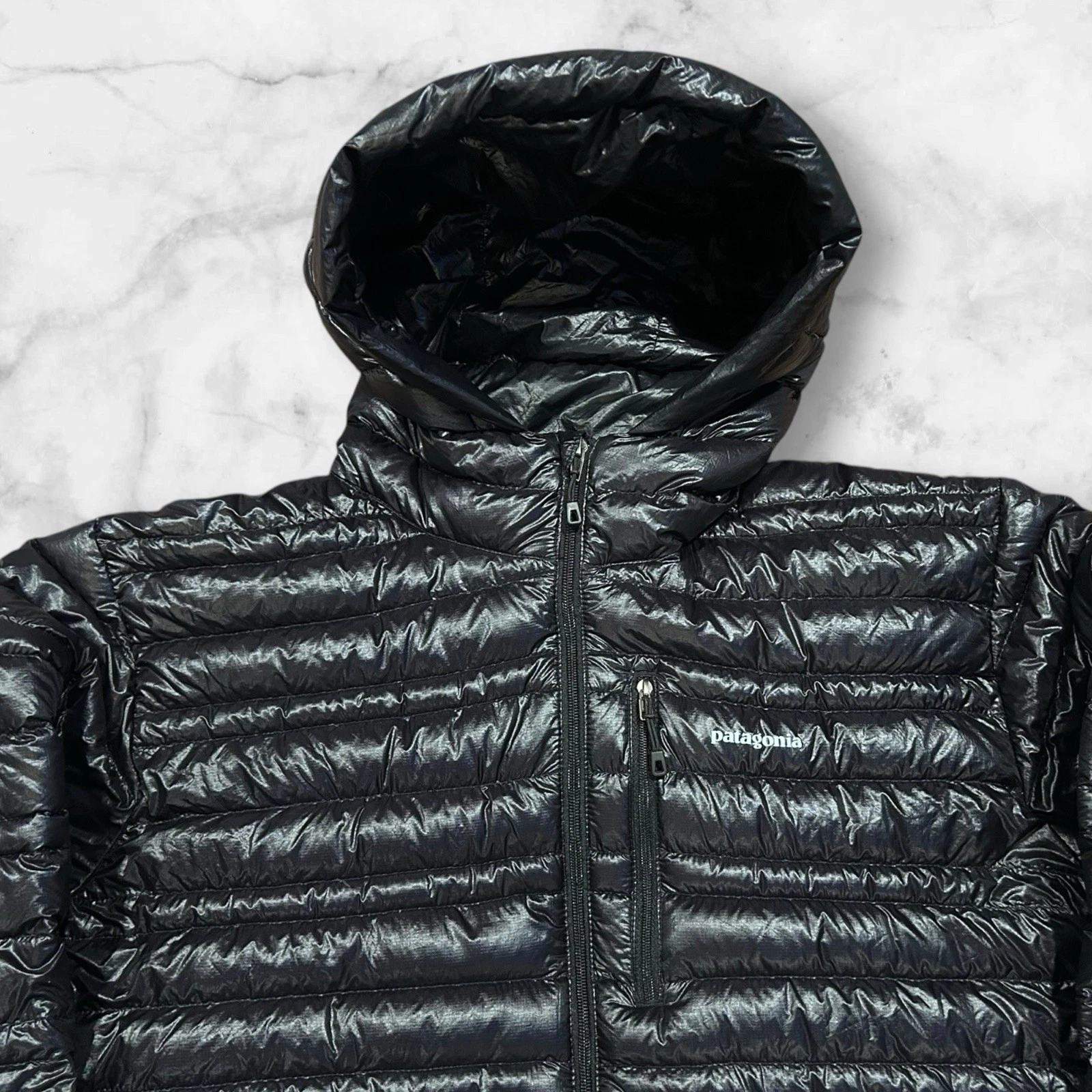 patagonia ultralight down hoody puffer full zip jacket