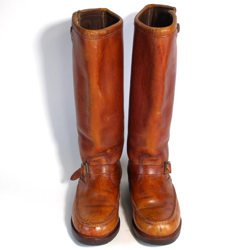 Vintage Chippewa Snake Boots Bison Leather  17" Style 23912 Men’s Size 10EE - Image 3 of 4