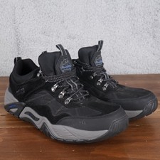 Skechers Shoes Men 12 Black Arch Fit Recon Trail Goodyear Sole Podiatrist 204411