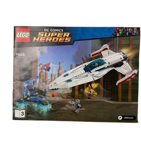 Lego Darkseid Invasion Super Heroes 76028 Incomplete Partial Ship Manuals