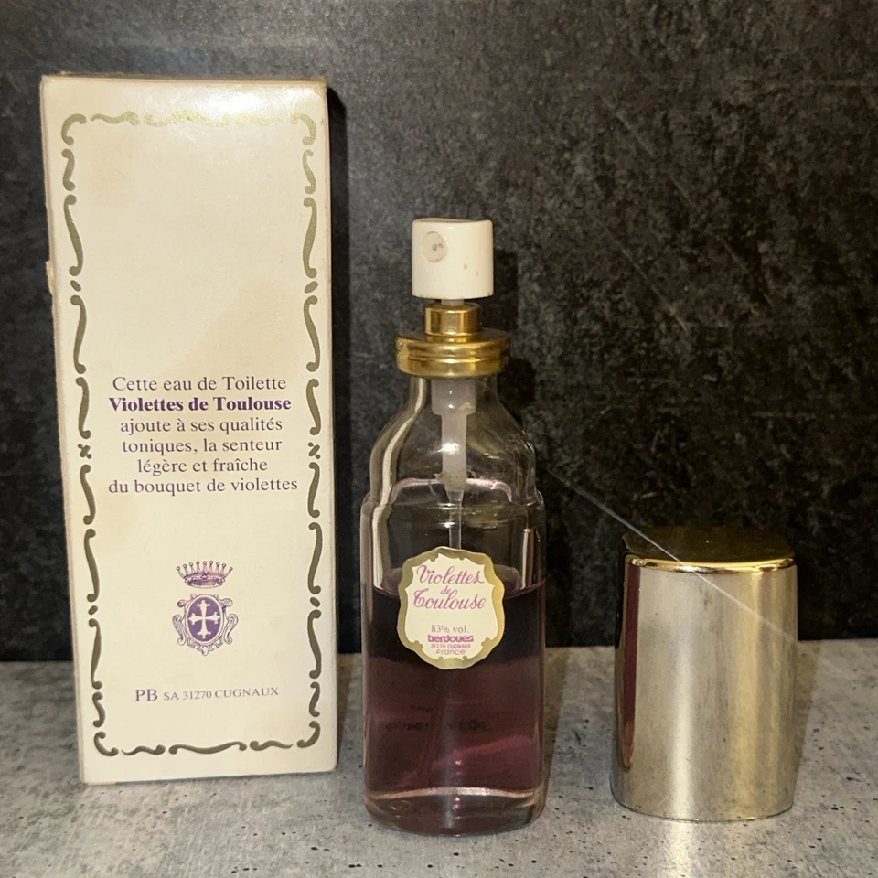 Vintage Violettes de Toulouse Eau De Toilette spray/diffuseur 30 ML/1 OZ. Read! - Image 3 of 3