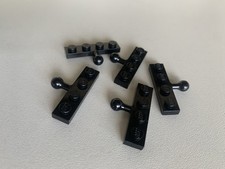 Lego 5x Platte mit Kupplung 3184 Anhänger sc...