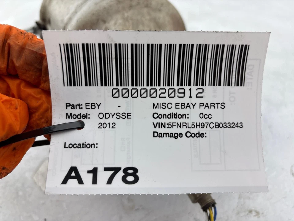 Convertidor catalítico delantero derecho Honda Odyssey 2011-2013 OEM 18290-RV0-A00 Foto 4 de 4