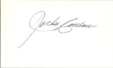 -Jocko Conlan- (d.1989) Signed/Autograph/Auto Index Card Chicago White Sox HOF