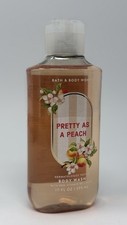 NEW Bath  Body Works Pretty As A Peach Body Wash Shower Gel Vitamin B5 10 fl oz