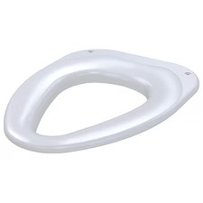 Bestcare Wh-Lrsc-White Toilet Seat Without Cover, Plastic, Elongated, White