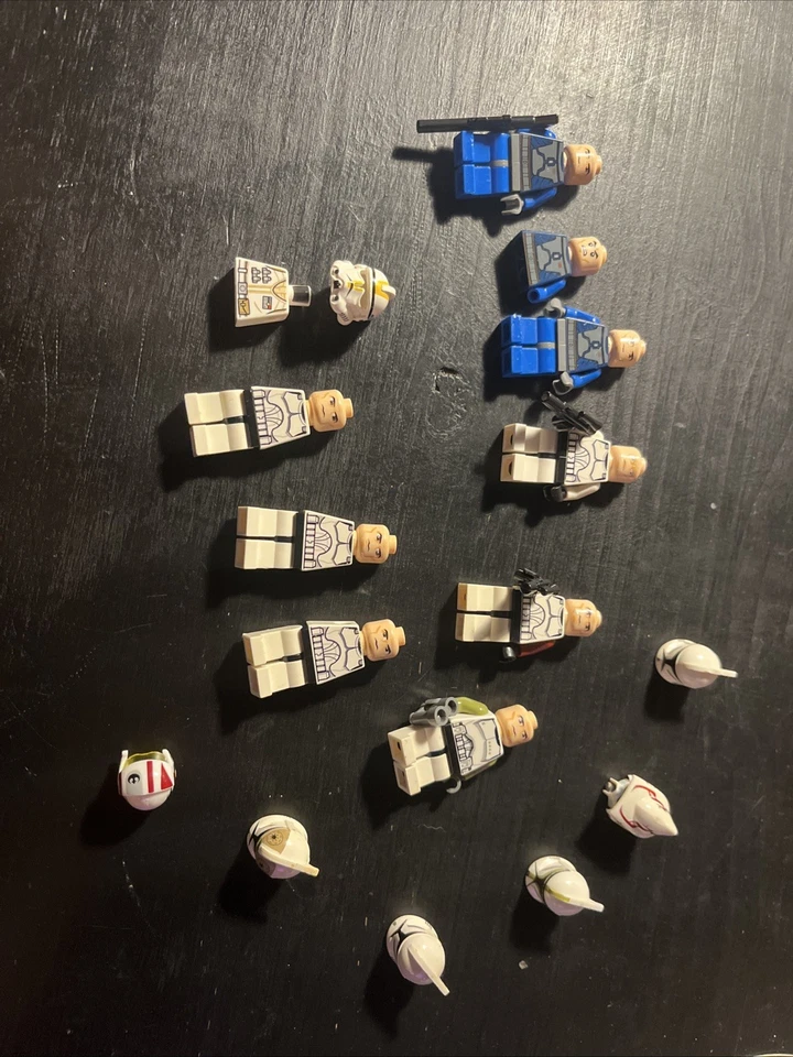 Lego Clone Troopers y Mandalorian Reloj de la Muerte Guerrero Paquete de 9 Minifiguras Foto 2 de 4