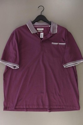   Bugatti Shirt Größe 4XL für Herren Gr. 58, XXXL Kurzarm rot aus Baumwolle  