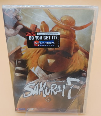 Samurai 7 - Vol. 3: From Farm to Fortress (2005, DVD, Funimation) (New & Sealed)