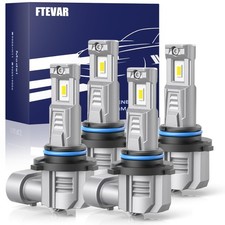 9005 9006 Combo Bulbs, 9005/HB3 High 9006/HB4 Low Beam Bulbs Fog Light, 60000...