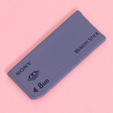 Genuine Sony 8MB Memory Stick MS Memory Card for Sony Cameras MSA-8A