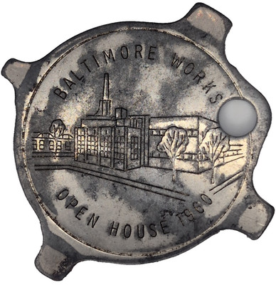 Vintage Western Electric Screwdriver Key Fob 1960 Open House Baltimore Works