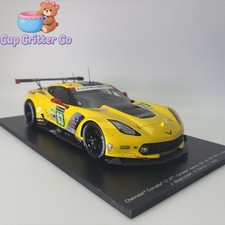 Spark 1: 18 Chevrolet Corvette C7R LeMans # 63 Le Mans racing model