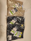 Lots of 4 NW Girl's IZOD Uniform School Shorts, NAVY and KHAKI, SZ 12 — photo 3