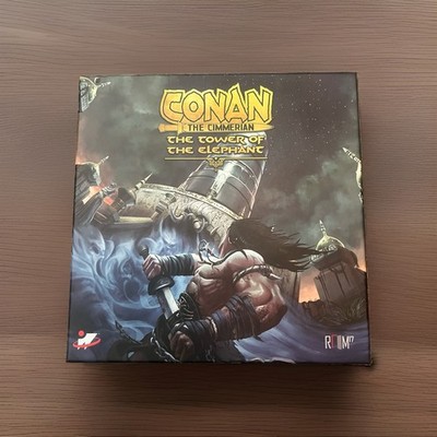 CONAN THE CIMMERIAN THE TOWER OF THE ELEPHANT BOARD GAME TFD ROOM 17 GAMES 2020