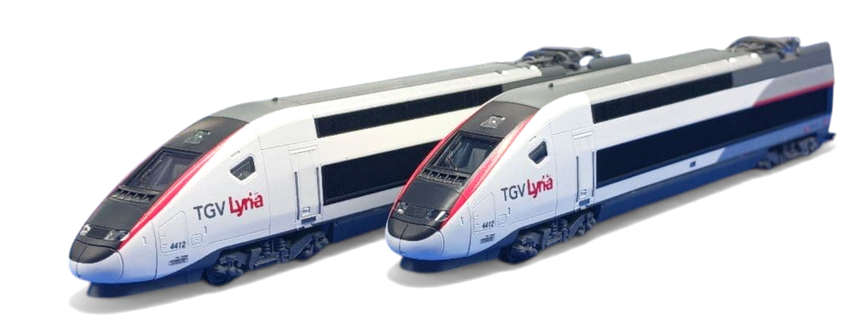 KATO 10-1325 TGV Lyria 10-Car Set SNCF CFF High Speed Train Model