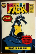 New England Comics Press (NECP) #1 The Chroma-Tick Special Edition🔑, W/Inserts!