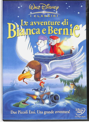 DVD LE AVVENTURE DI BIANCA E BERNIE classici disney