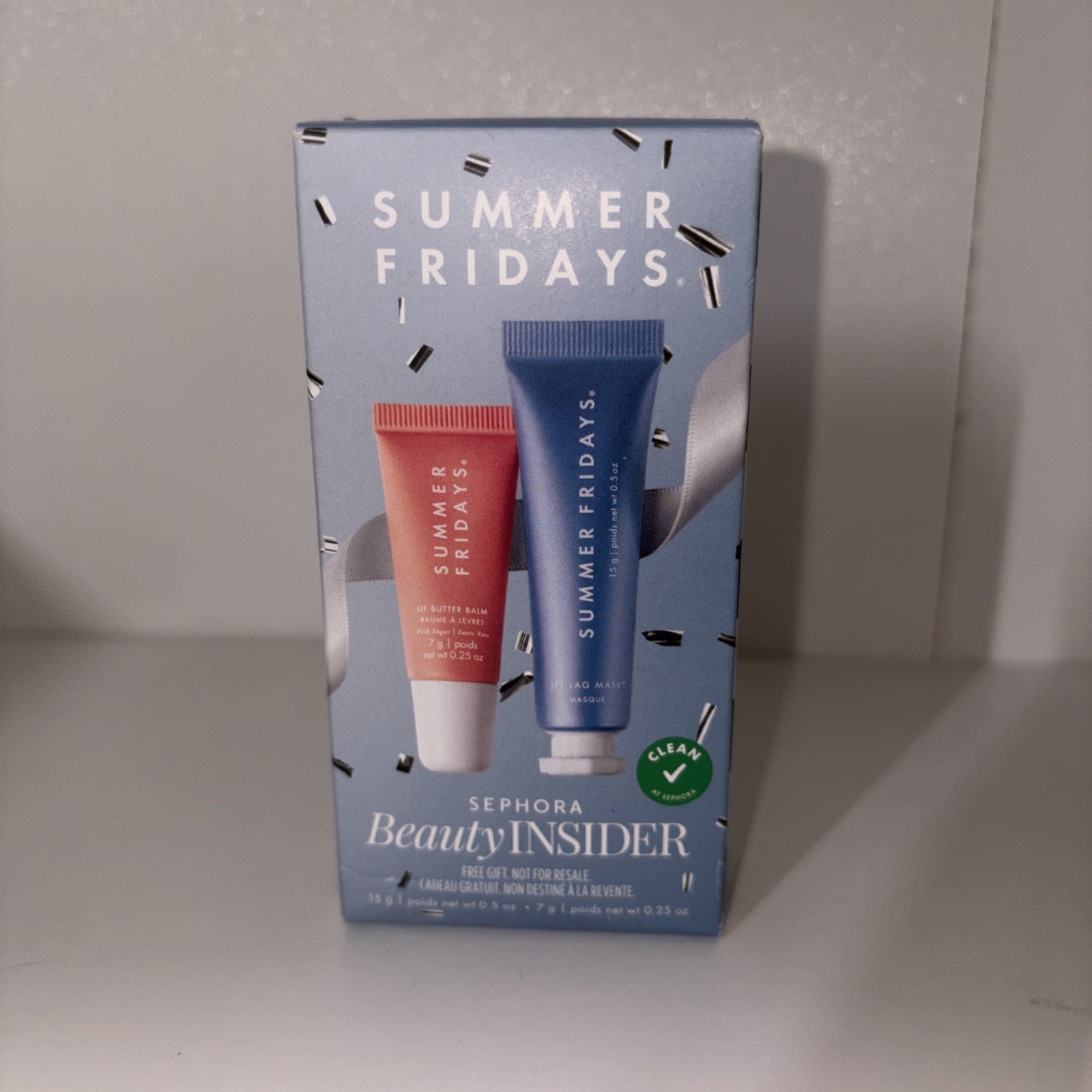 Sephora Beauty Insider 2 Piece Set Summer Fridays Lip  Balm Jet Lag Mask New