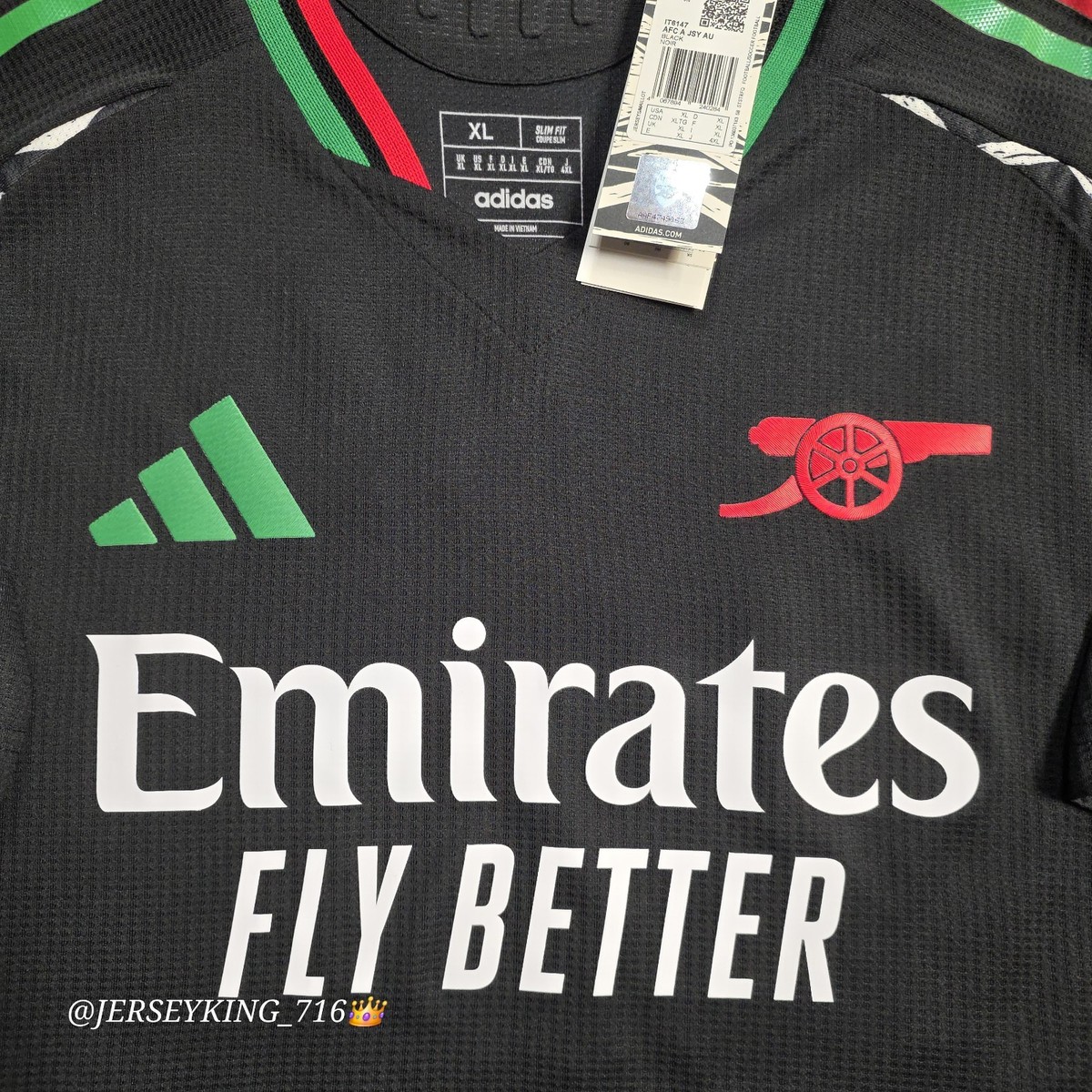 Adidas Arsenal FC Kai Havertz#29 2024/2025 Authentic Away Jersey