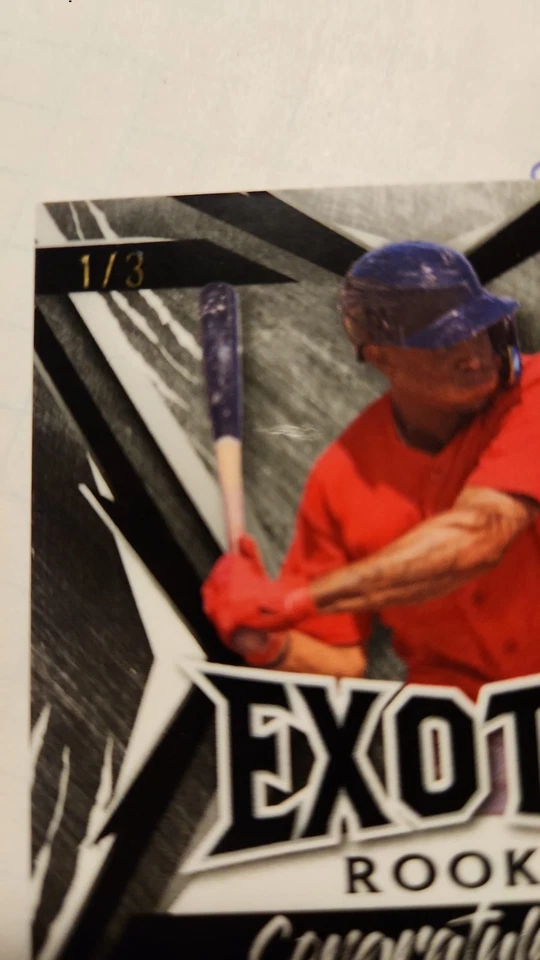 2023 Leaf Exotic RC Ceddanne Rafaela Auto Snakeskin Crystal 1/3 #BA-CR1 - Image 3 of 3