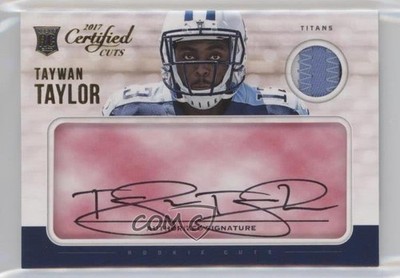 2017 Certified Cuts Rookie Cuts Red 32/99 Taywan Taylor #238 Rookie Auto RC 1k5