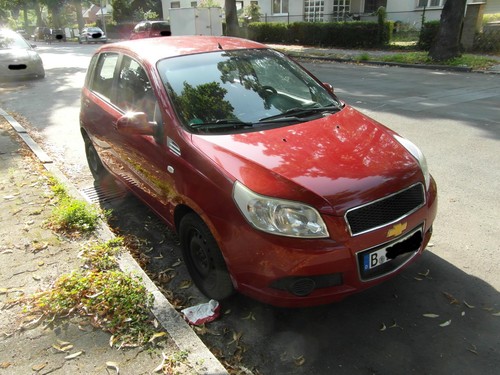Chevrolet Aveo 1.2 Ecologic rot LPG Flüssiggas Bj 2008 2 Hand fahrbereit