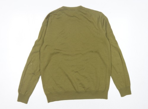 COS Women's Green Wool Pullover Jumper M - Picture 2 of 12
