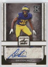2022 Leaf Ultimate Draft Gold /99 Daxton Hill #BA-DH1 Auto 0b0g