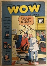 WOW Comics (1940-48) #63 Commando Yang, Mr. Scarlet, Phantom Eagle