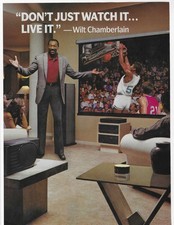 LAKERS WILT CHAMBERLAIN ORIGINAL PRINT AD