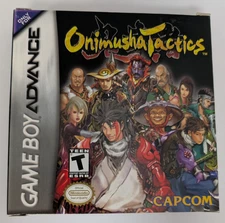 Onimusha Tactics For Nintendo GBA Game Boy Advance Complete in box
