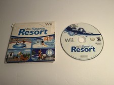 Nintendo Wii Sports Resort Video Game Disc Cardboard Sleeve No Manual Working