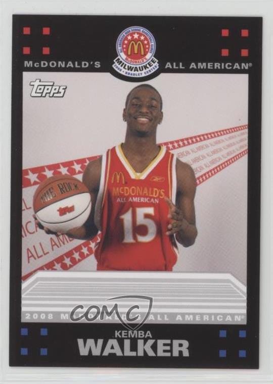 2008 Topps McDonald's All-American Game Portrait Kemba Walker #KW px8