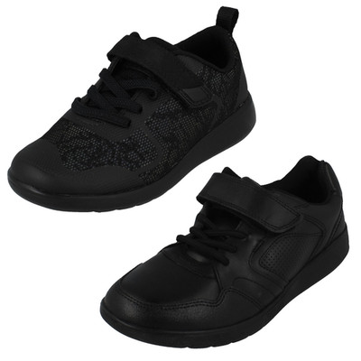 Jungen Clarks Freizeit Turnschuhe Schuhe - Scape Bright