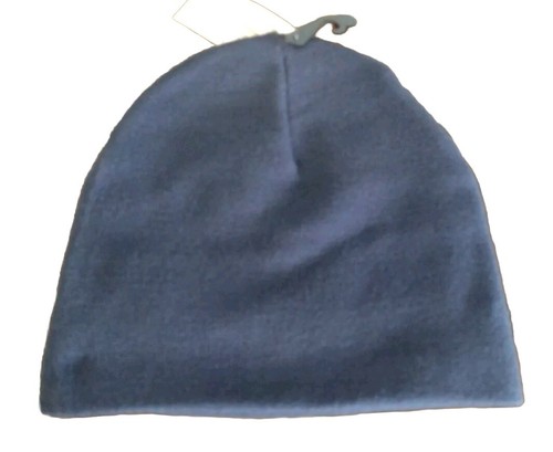 Nautica Spell Out Beanie Cap Men's One Size Logo Navy Blue Multicolor Letters - Picture 2 of 4