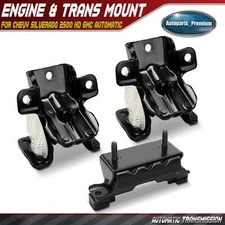 3xEngine Motor & Transmission Mount for Chevy Silverado 2500 HD GMC Auto Trans.