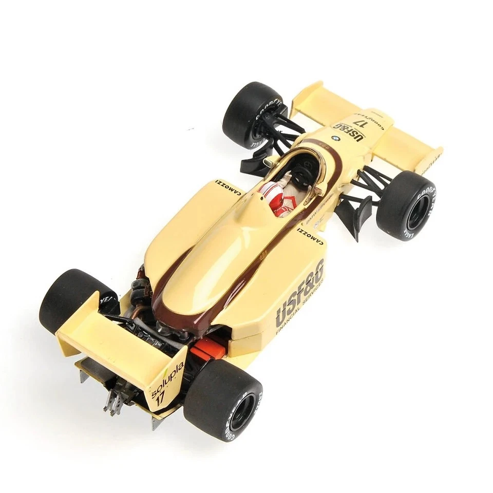 Arrows A8 Gp. Belgien Nummer / n° 17 Marc Surer 1986, MINICHAMPS 1:43 - Bild 2 von 3