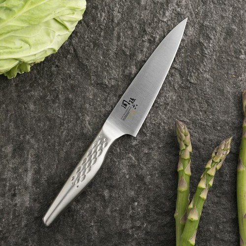 KAI knife set Santoku 5.71in 145mm Petty 4.72in 120mm Sharpener AB5162 AB5163 - Picture 3 of 11