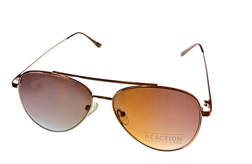 Kenneth Cole Reaction Mens Metal Aviator Sunglass Gunmetal  display picture 2