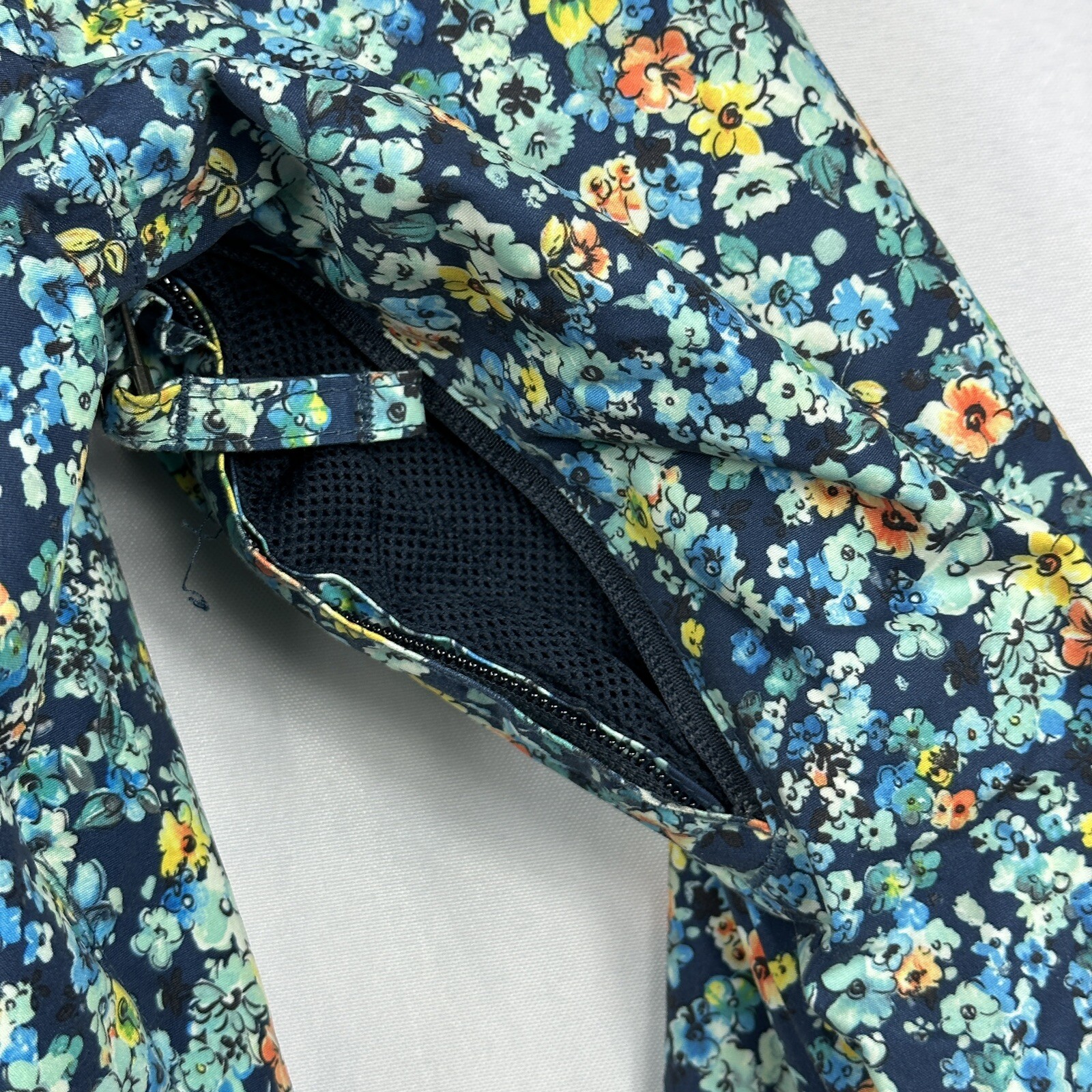 Burton x Mountain Dew Womens Skiing Snowboard Dryride Jacket Small Blue Floral