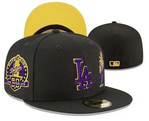 New MLB Los Angeles Dodgers Authentic Era Basic 59FIFTY Fitted Hat-NWT