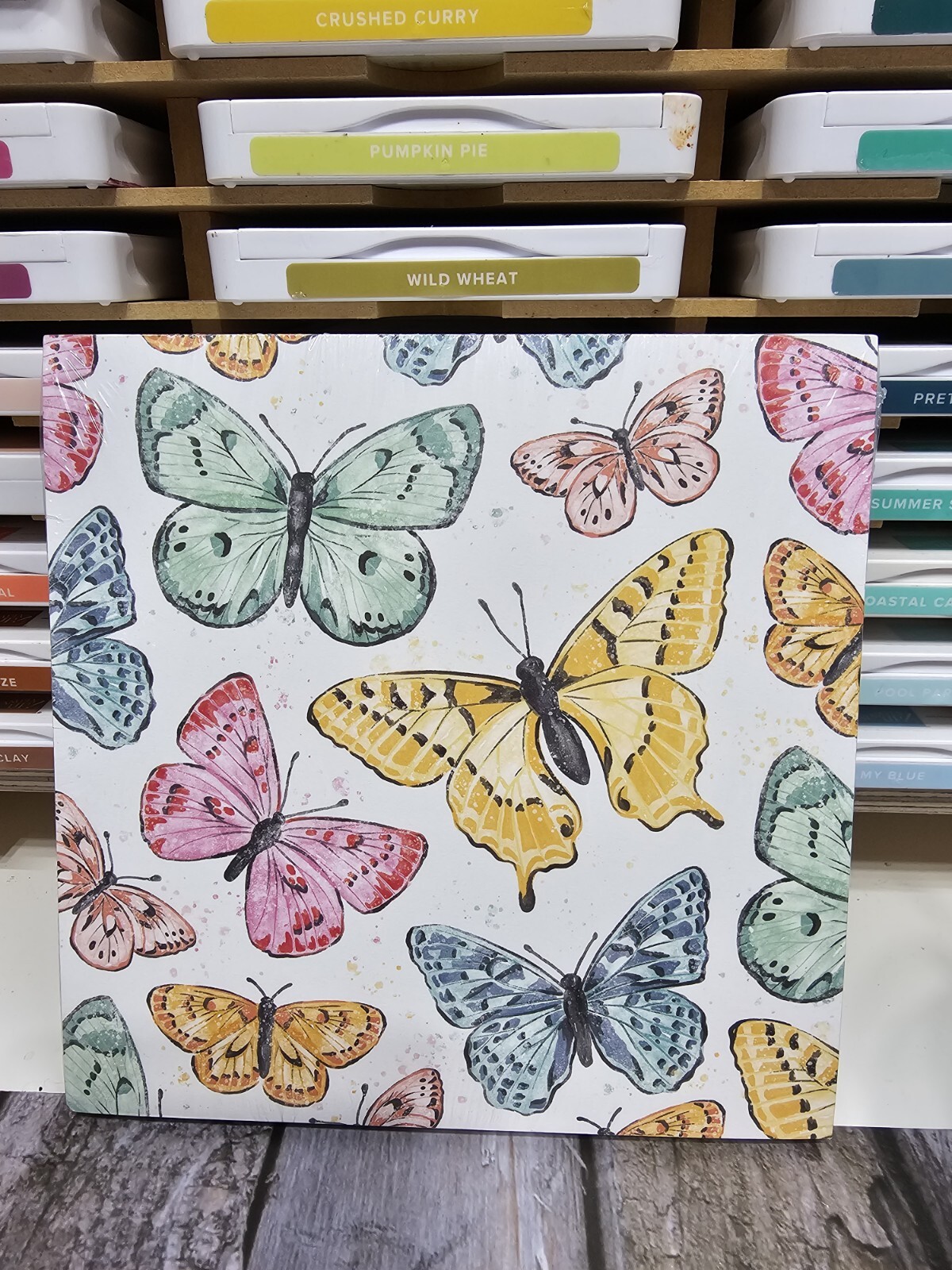 Stampin' UP! BUTTERFLY BIJOU DSP FULL PACK 48 SHEETS 6 X 6 NEW UNOPENED