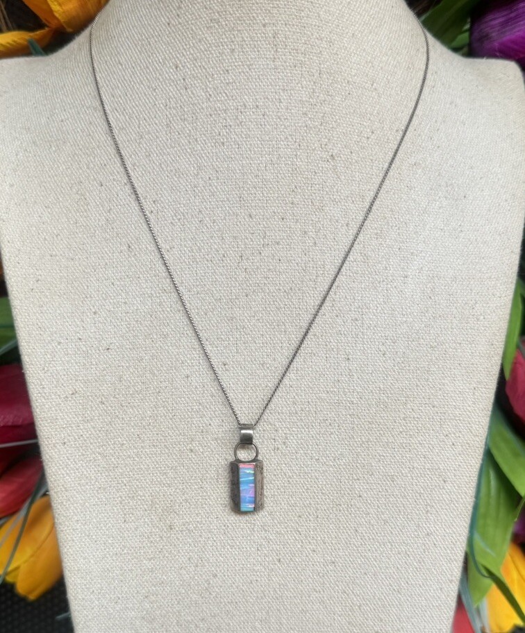 ネックレス・ペンダント Vintage Stamp Work Pendant (Navajo) Sterling Silver Navajo Stamp Pendant | Joe Wilcox Indian Den