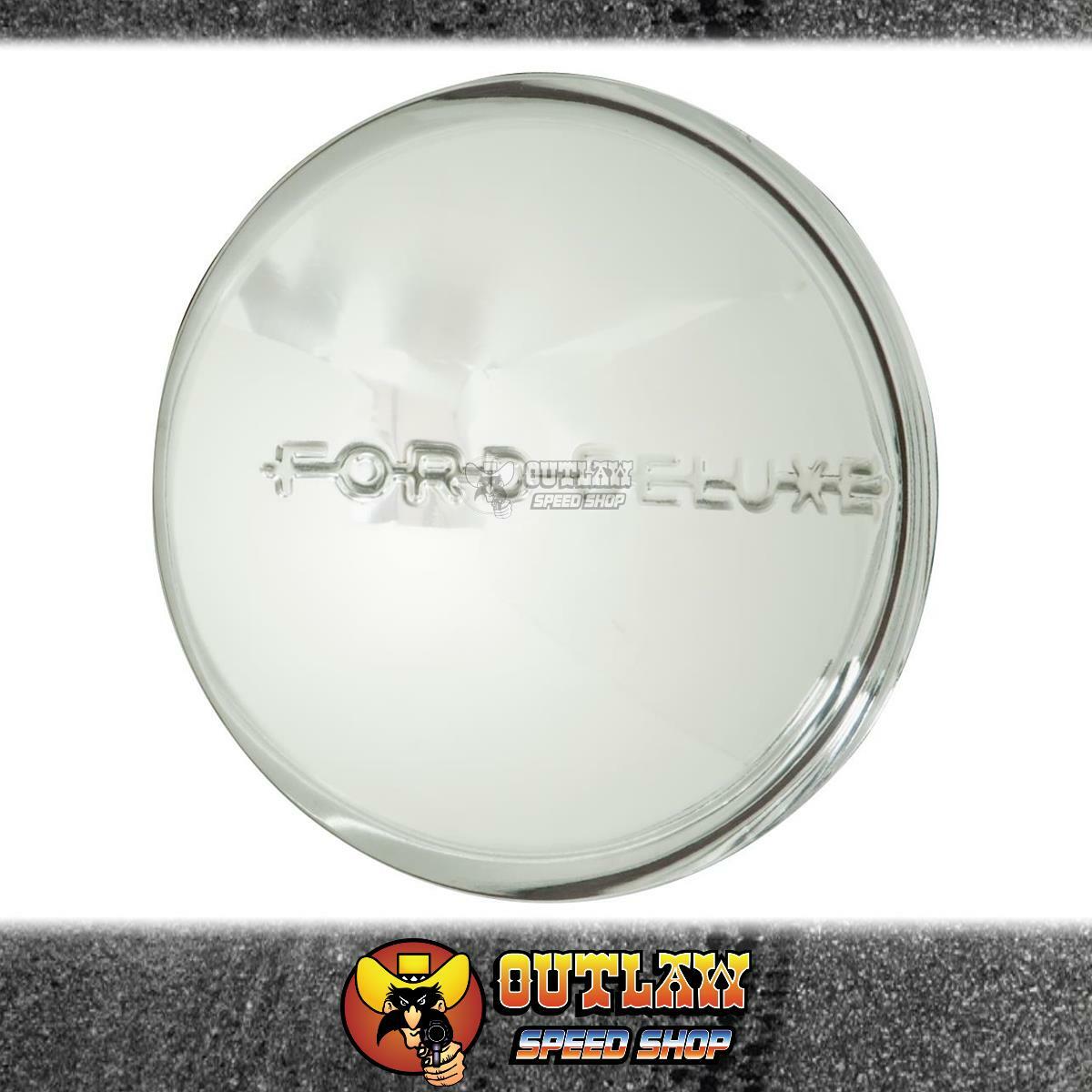 Wheel Vintiques WV2007 1940 Ford Deluxe Hubcap EA Stainless Steel Suit