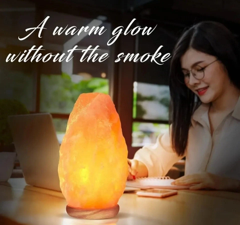 Lámpara de sal con interruptor de atenuación 5-7 libras Foto 4 de 4