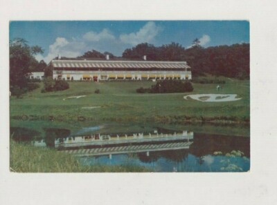 Vintage Postcard WV New Greenbrier Casino Golf Club White Sulphur Springs 1950s